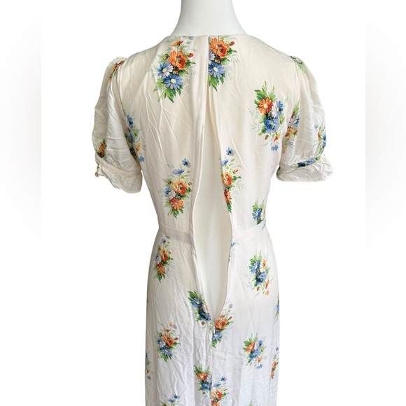 Madewell Ruffle-Sleeve Maxi Dress in Classic Corsage – Size 2 - Picture 6 of 6